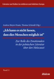 Cover von Die Rolle des Emotionalen in der polnischen Literatur über den Holocaust