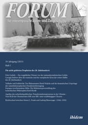 Cover von Forum für osteuropäische Ideen- und Zeitgeschichte
