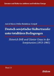 Cover von Deutsch-sowjetischer Kulturtransfer unter totalitären Bedingungen