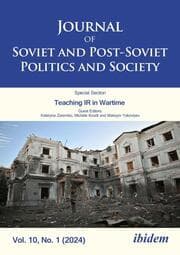 Cover von Journal of Soviet and Post-Soviet Politics and Society