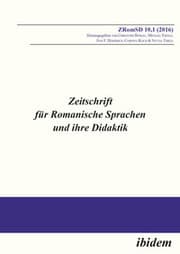 Cover von Zeitschrift für Romanische Sprachen und ihre Didaktik / Zeitschrift für Romanische Sprachen und ihre Didaktik