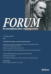 Cover von Forum für osteuropäische Ideen- und Zeitgeschichte