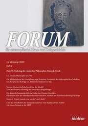 Cover von Forum für osteuropäische Ideen- und Zeitgeschichte