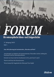 Cover von Forum für osteuropäische Ideen- und Zeitgeschichte
