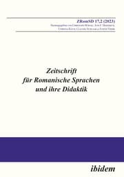 Cover von Zeitschrift für Romanische Sprachen und ihre Didaktik