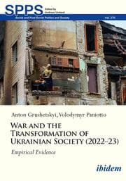 Cover von War and the Transformation of Ukrainian Society (2022-23)