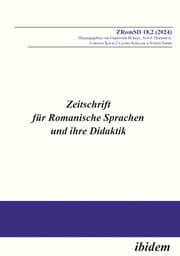 Cover von Zeitschrift für Romanische Sprachen und ihre Didaktik