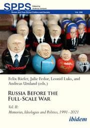 Cover von Russia Before the Full-Scale War