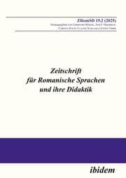 Cover von Zeitschrift für Romanische Sprachen und ihre Didaktik