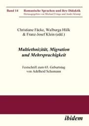 Cover von Multiethnizität, Migration und Mehrsprachigkeit