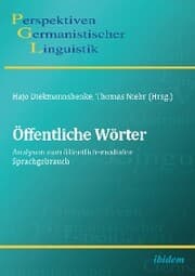 Cover von Öffentliche Wörter