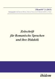 Cover von Zeitschrift für Romanische Sprachen und ihre Didaktik / Zeitschrift für Romanische Sprachen und ihre Didaktik