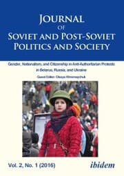 Cover von Journal of Soviet and Post-Soviet Politics and Society