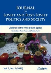 Cover von Journal of Soviet and Post-Soviet Politics and Society