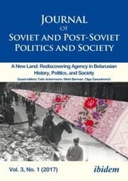 Cover von Journal of Soviet and Post-Soviet Politics and Society