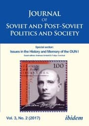 Cover von Journal of Soviet and Post-Soviet Politics and Society