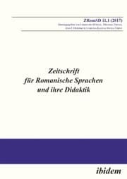 Cover von Zeitschrift für Romanische Sprachen und ihre Didaktik