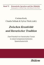 Cover von Zwischen Kreativität und literarischer Tradition