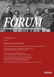 Cover von Forum für osteuropäische Ideen- und Zeitgeschichte