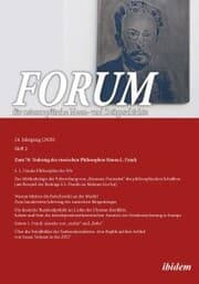 Cover von Forum für osteuropäische Ideen- und Zeitgeschichte
