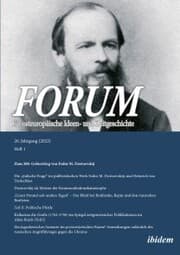 Cover von Forum für osteuropäische Ideen- und Zeitgeschichte