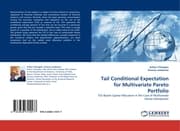 Cover von Tail Conditional Expectation for Multivariate Pareto Portfolio