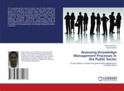 Cover von Assessing Knowledge Management Processes in the Public Sector