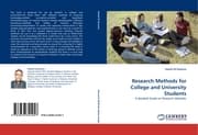Cover von Research Methods for College and University Students