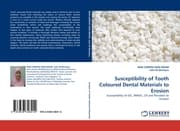 Cover von Susceptibility of Tooth Coloured Dental Materials to Erosion