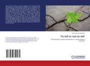 Cover von 'To tell or not to tell'