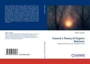 Cover von Toward a Theory of Organic Relations
