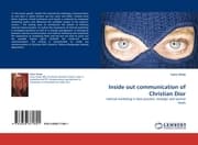 Cover von Inside out communication of Christian Dior
