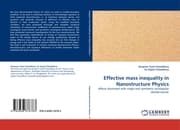 Cover von Effective mass inequality in Nanostructure Physics