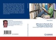 Cover von Africans in Pursuit of a Theological Doctorate