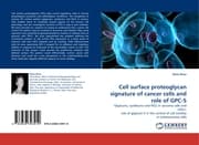 Cover von Cell surface proteoglycan signature of cancer cells and role of GPC-5
