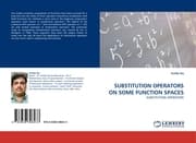Cover von SUBSTITUTION OPERATORS ON SOME FUNCTION SPACES