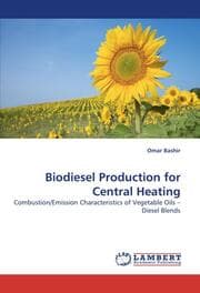 Cover von Biodiesel Production for Central Heating