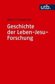 Cover von Geschichte der Leben-Jesu-Forschung