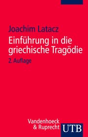 Cover von Einführung in die griechische Tragödie