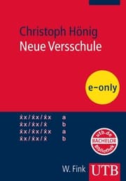 Cover von Neue Versschule