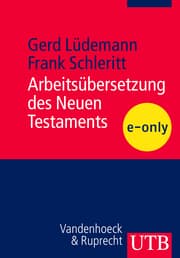 Cover von Arbeitsübersetzung des Neuen Testaments