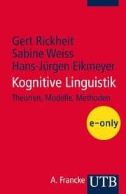 Cover von Kognitive Linguistik