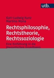 Cover von Rechtsphilosophie, Rechtstheorie, Rechtssoziologie