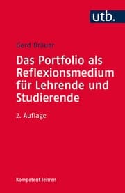 Cover von Das Portfolio als Reflexionsmedium für Lehrende und Studierende