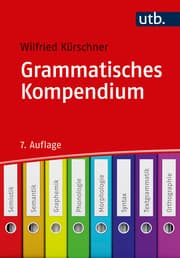 Cover von Grammatisches Kompendium