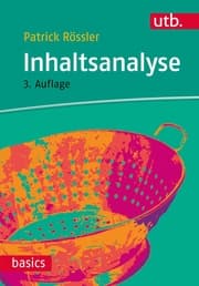 Cover von Inhaltsanalyse