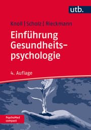 Cover von Einführung Gesundheitspsychologie