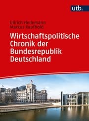 Cover von Wirtschaftspolitische Chronik der Bundesrepublik Deutschland 1949-2019