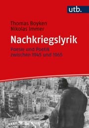 Cover von Nachkriegslyrik