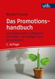 Cover von Das Promotionshandbuch